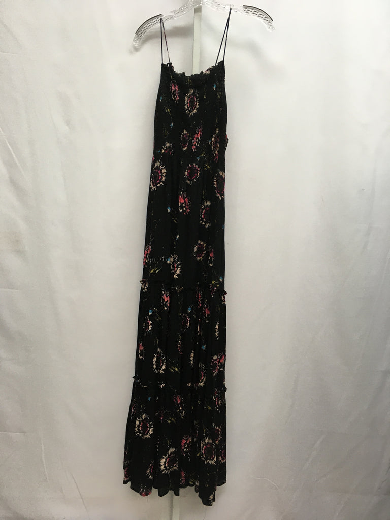 Free People Size SP Black Floral Maxi Dress – Best Friends Consignment