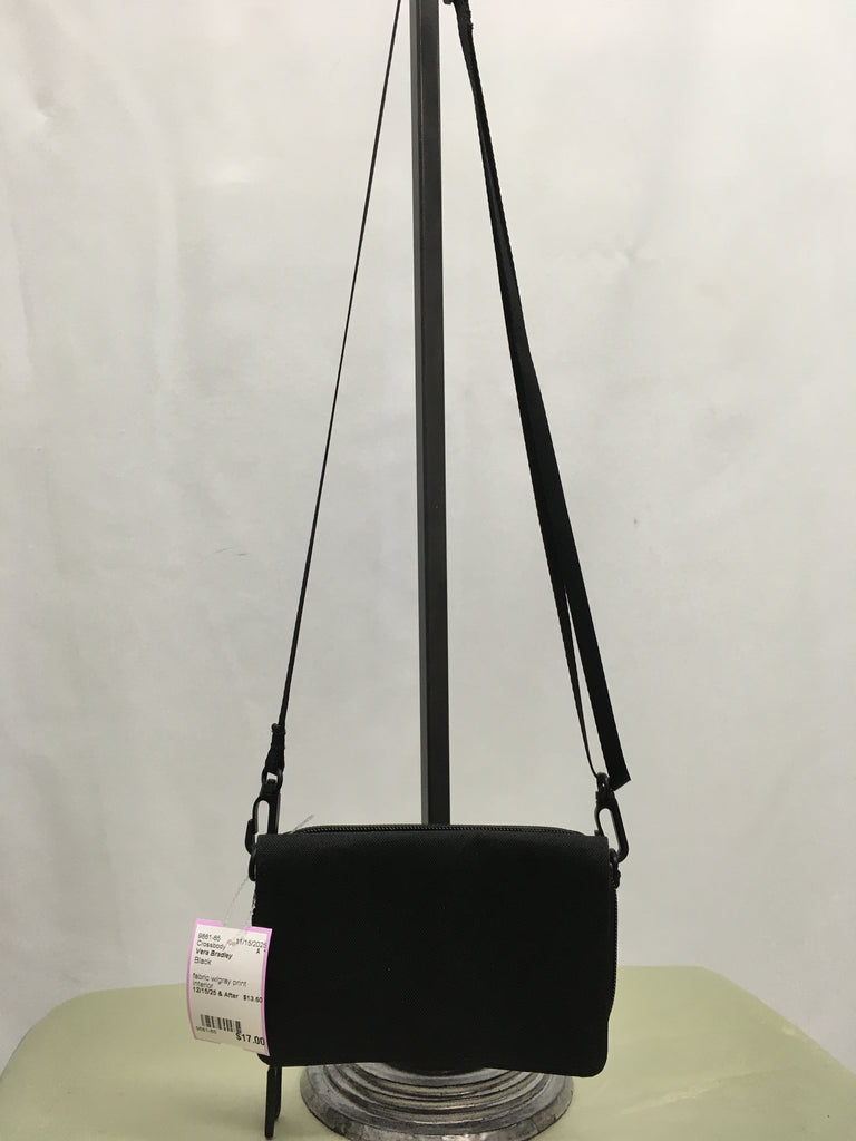 Vera Bradley Black Crossbody