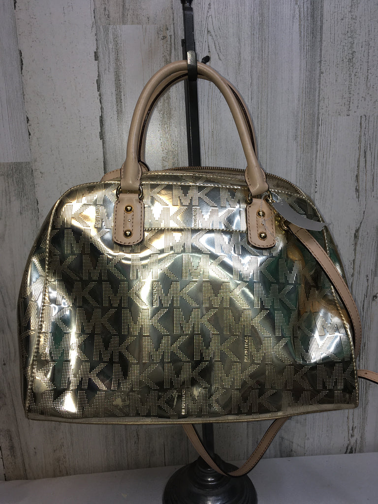 Michael Kors Gold Designer Handbag