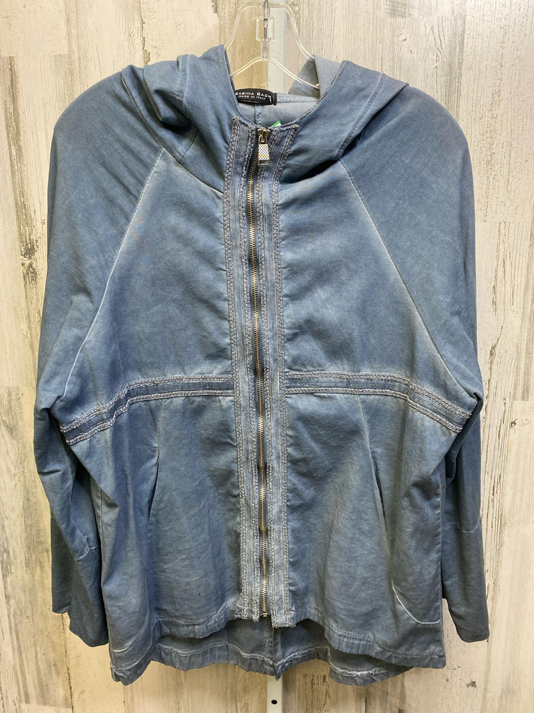 Size Large Blue Hoodie