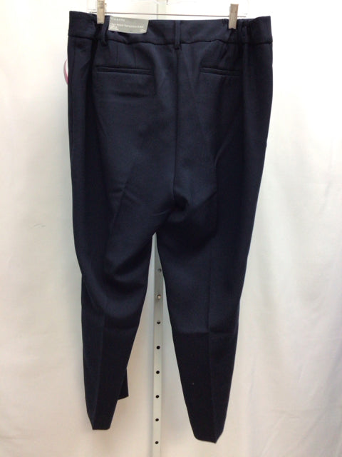 Talbots Size 16W Navy Pants