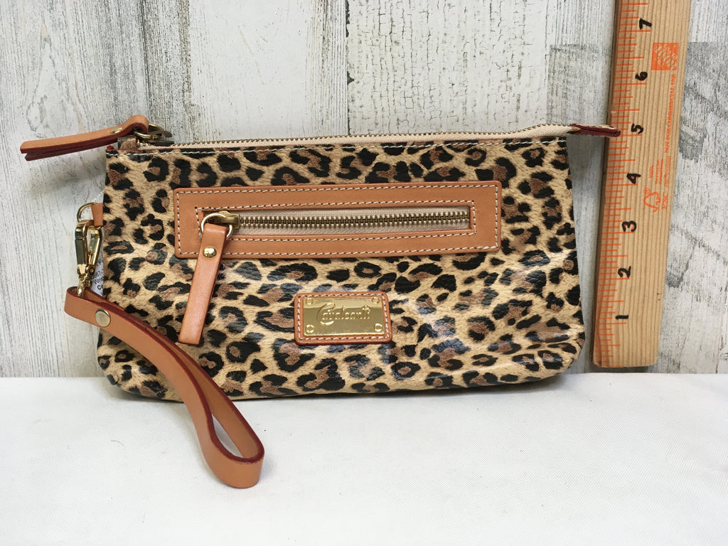 Cavalcanti Leopard Wristlet