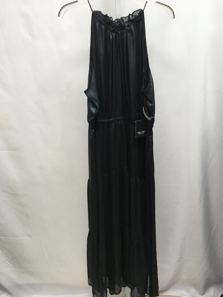 Simply Vera Size XL Black Sleeveless Dress