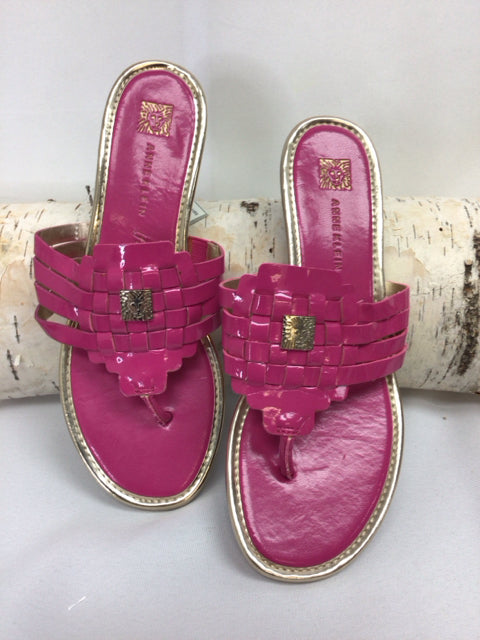 Anne Klein Size 6 Pink Sandals