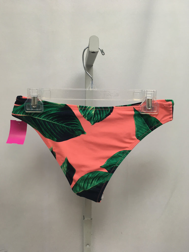Size Small Cupshe Pink/Green Swimsuit Bottom Only