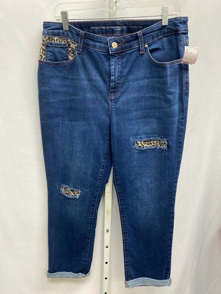 Chico's Size 10 Denim Jeans