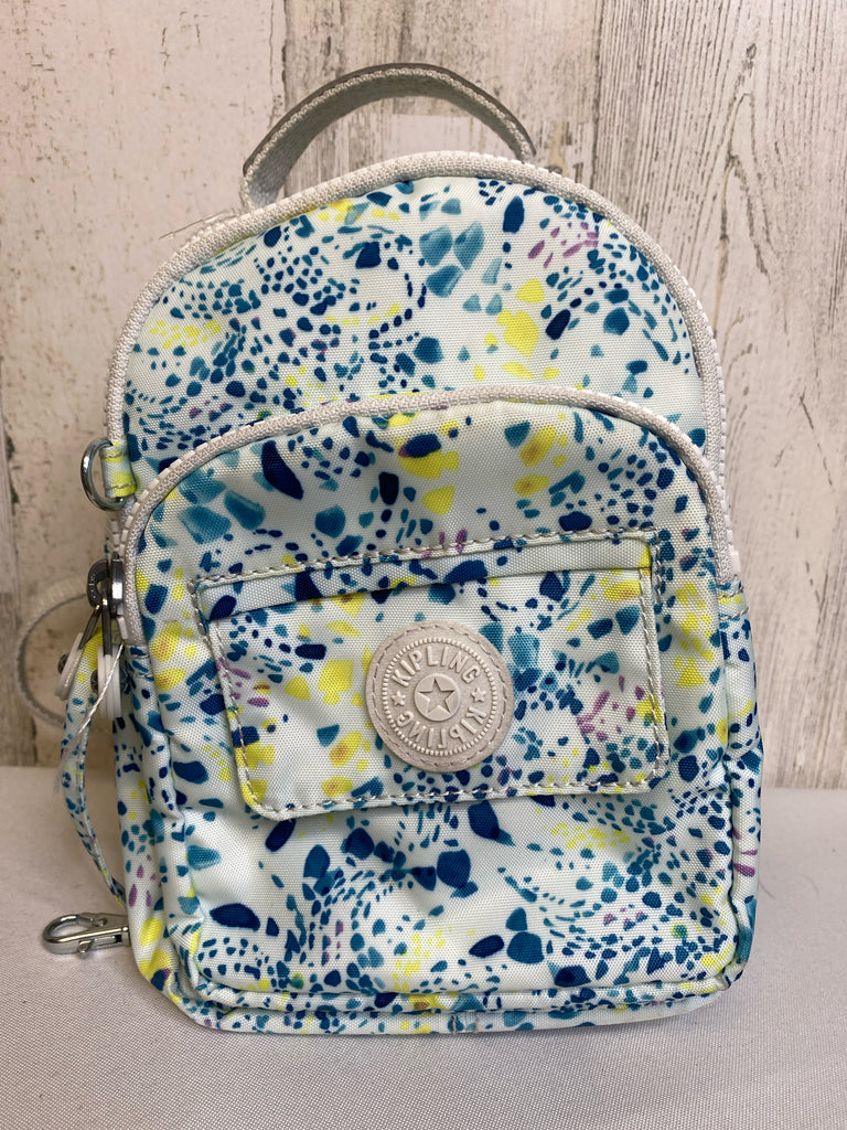 Kipling White/Blue Backpack