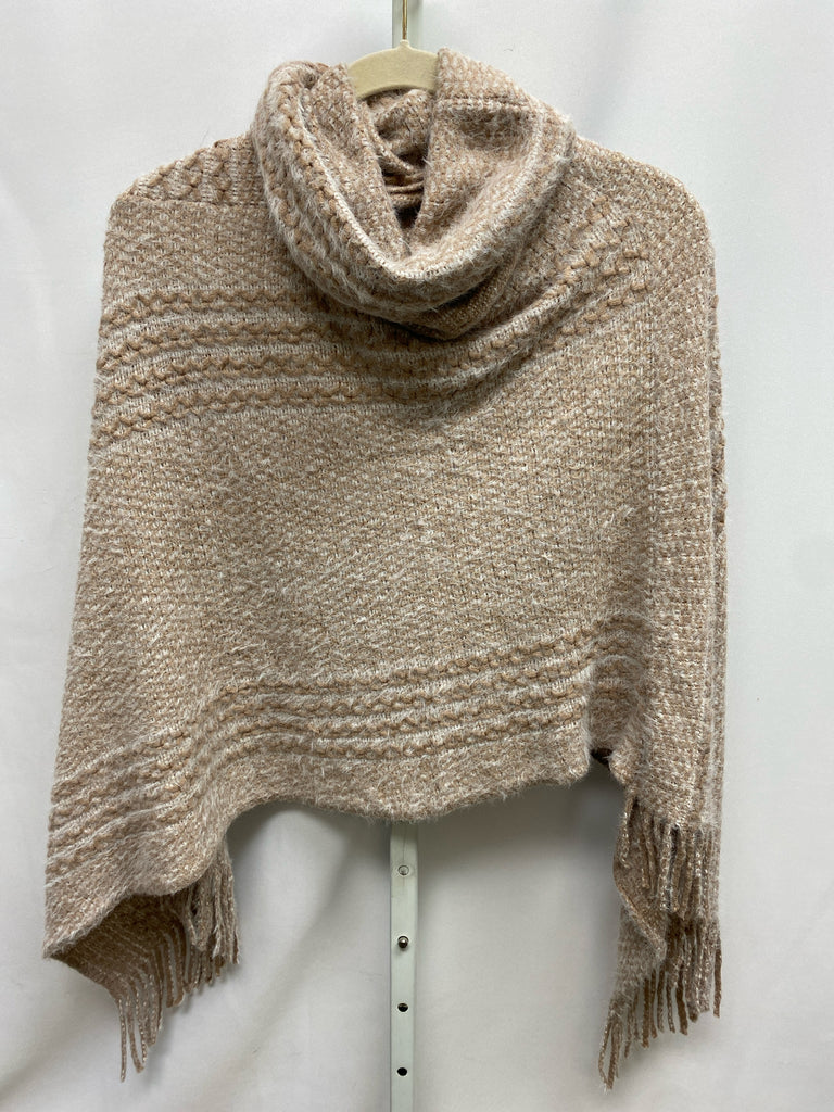 Size OS Tan Poncho