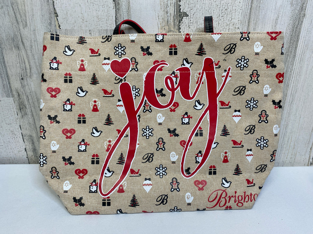 Brighton Tan Print Handbag Better Brand