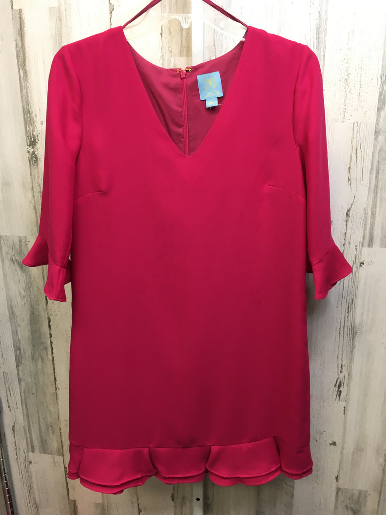 Size 4 CeCe Pink 3/4 Sleeve Dress