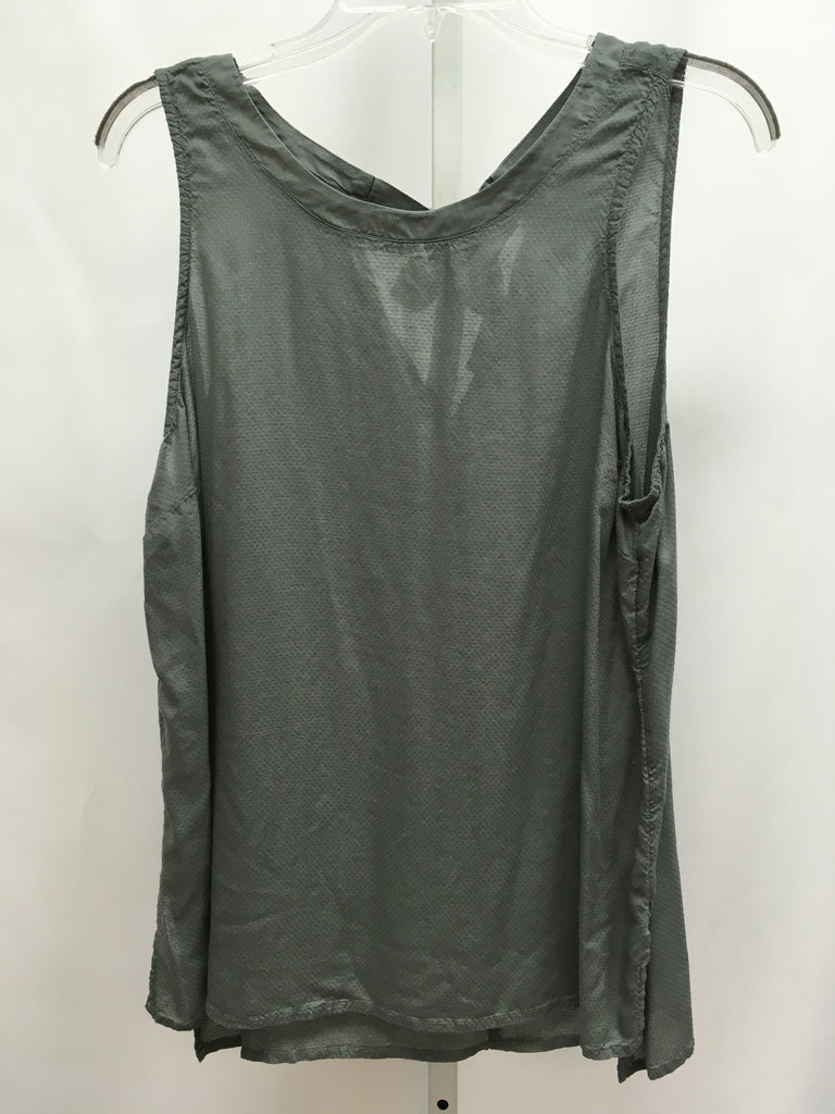14th & Union Size Large Gray Sleeveless Top