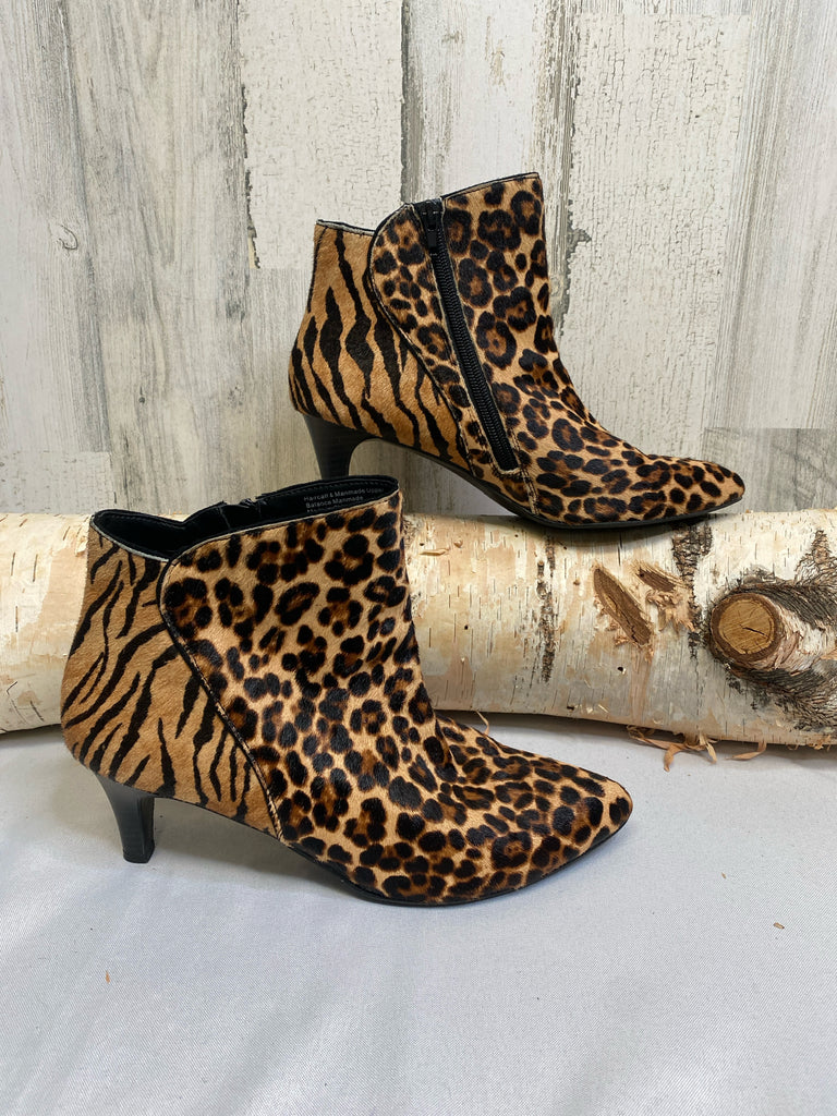 Alfani Size 9.5 Animal Print Booties