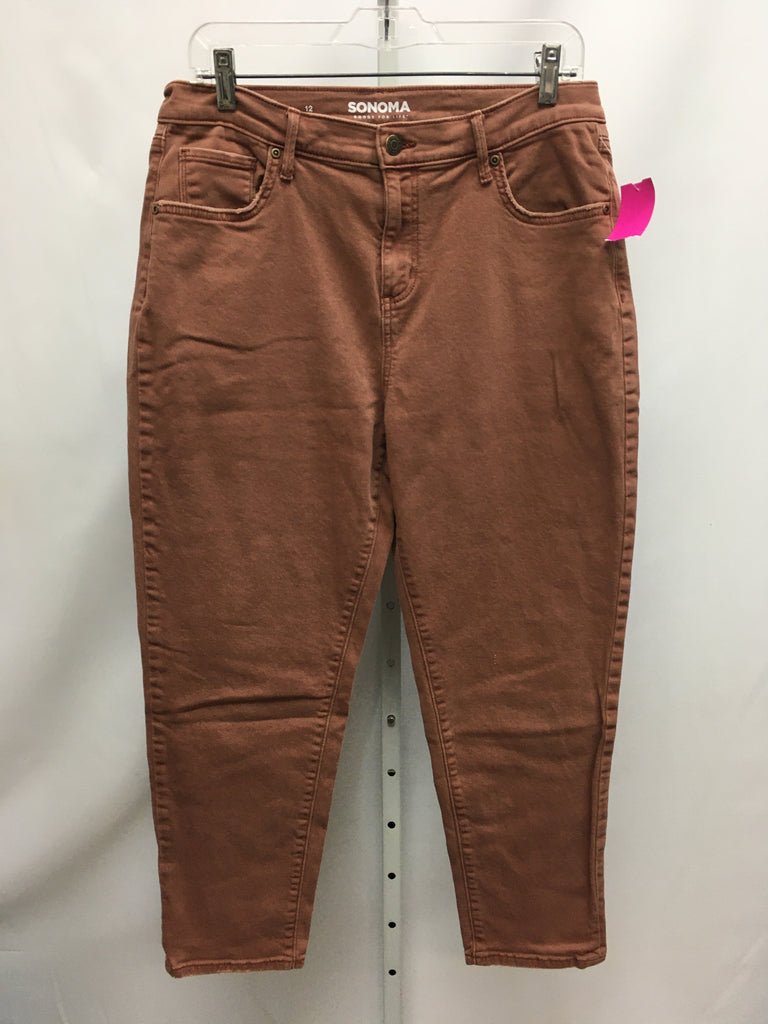 Sonoma Size 12 Brown Jeans