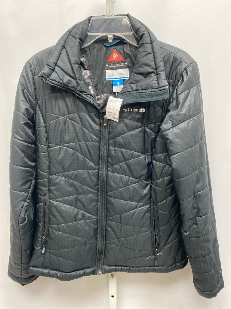 Columbia Size Medium Black Jacket/Outerwear