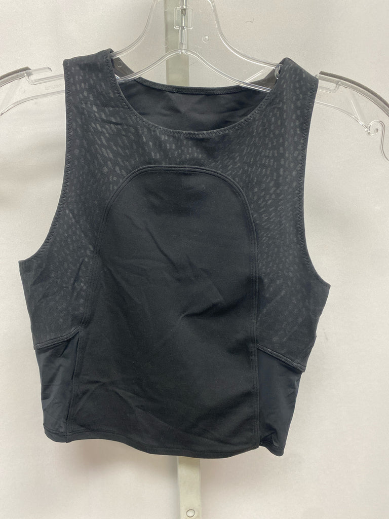 lululemon Size 2 Black Athletic Top