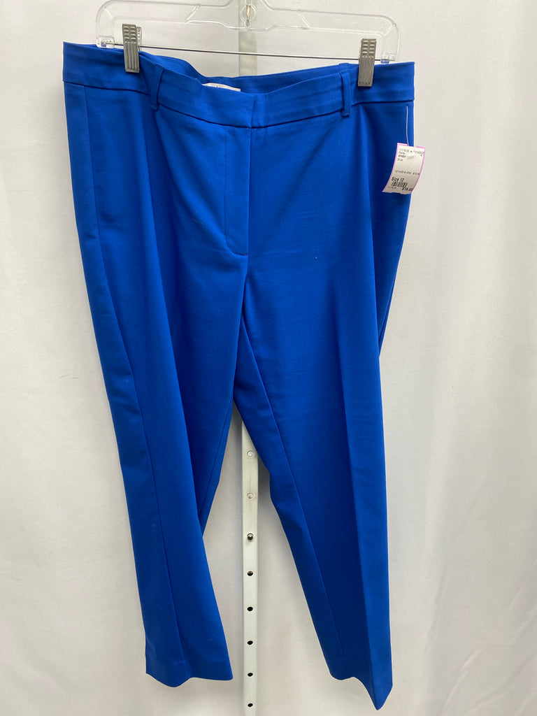 WHBM Size 12 Blue Pants