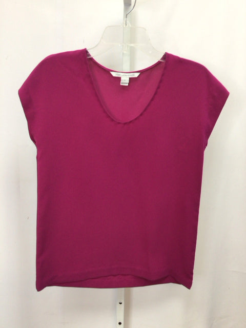 Diane vonFurstenberg Size Small Purple Short Sleeve Top