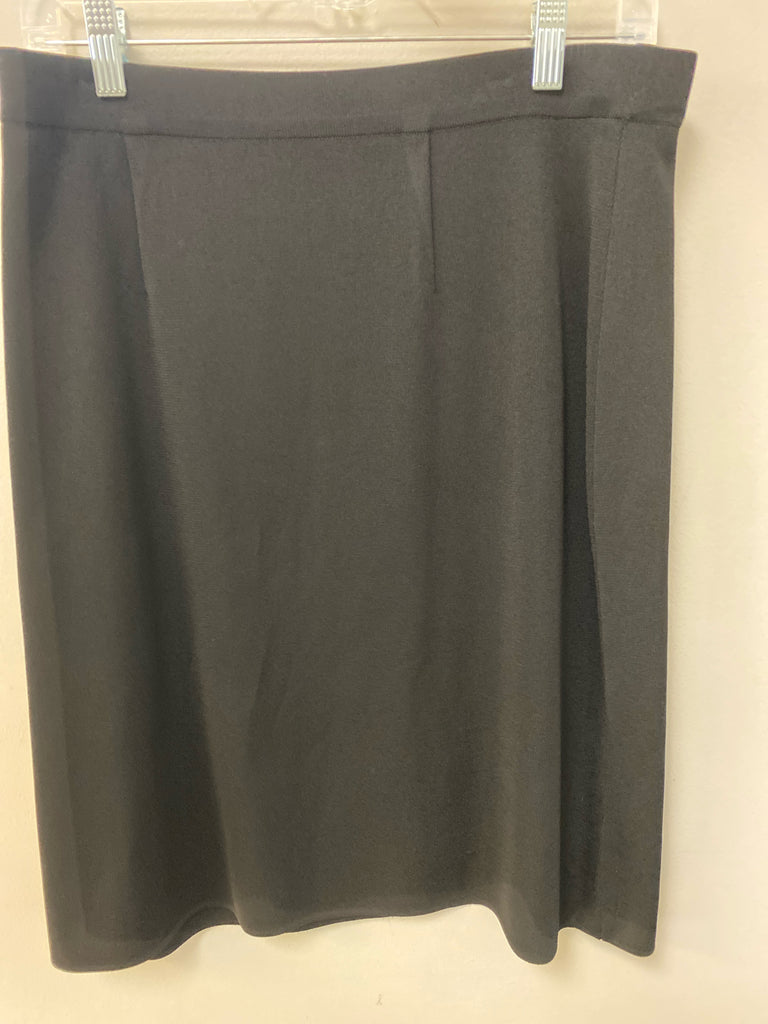 Size XLP Misook Black Skirt