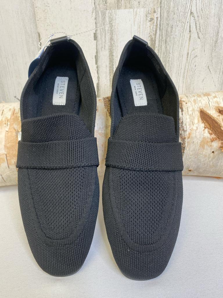 Steve Madden Size 8.5 Black Loafer Loafers