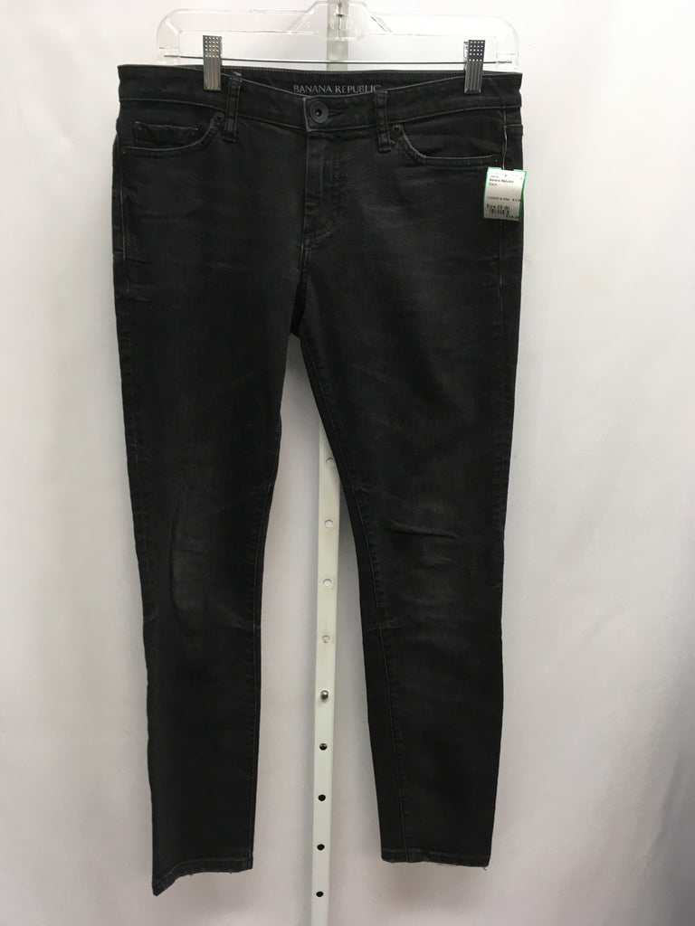 Banana Republic Size 29 (8) Black Jeans