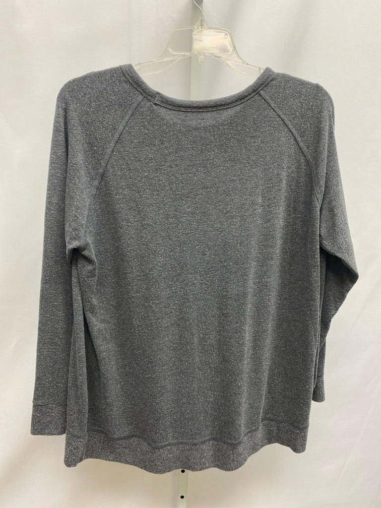 Sonoma Size XLarge Gray Long Sleeve Top