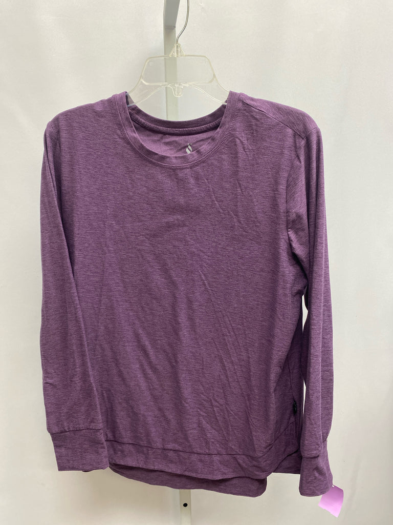 Skechers Size Large Purple Long Sleeve Top