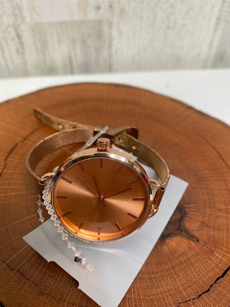 Rose Gold Watch