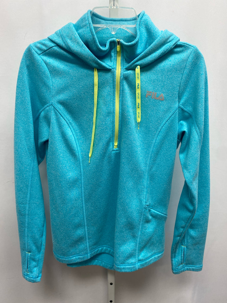 Fila Size Medium Turquoise Hoodie