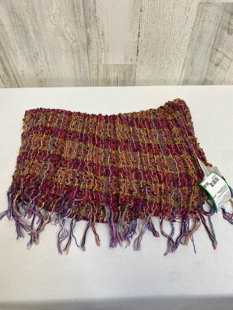 Christopher & Banks Red/Green Scarf