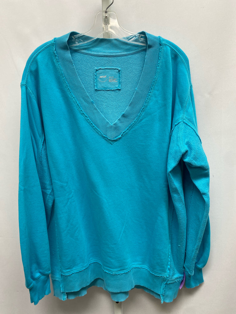 Aerie Size XXS Aqua Long Sleeve Top