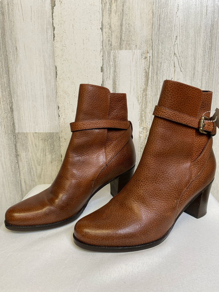 L.K. Bennett Brown Size 37 (7) Booties