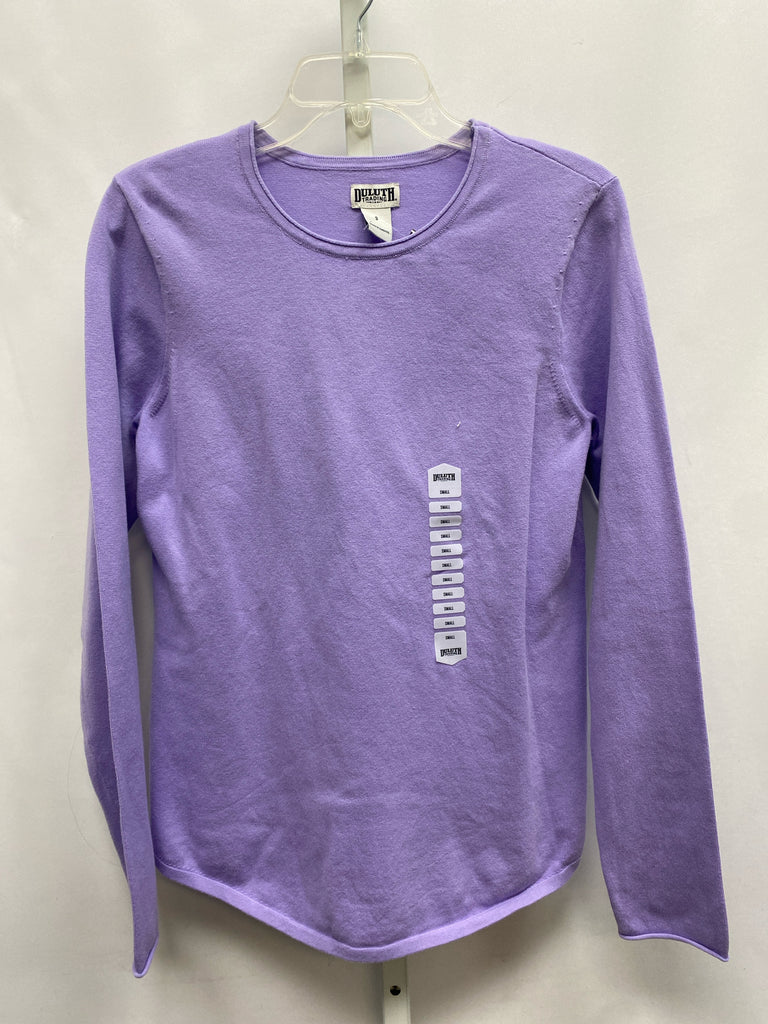 Duluth Size Small Purple Long Sleeve Top