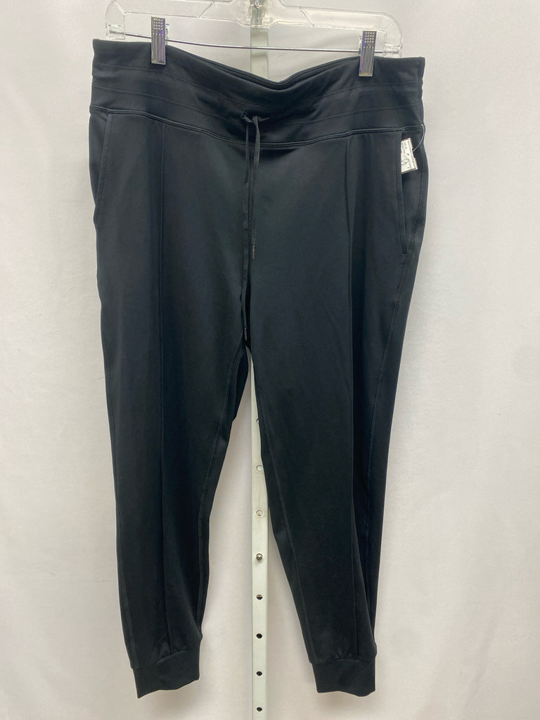 90 Degree Size XL Black Athletic Pant
