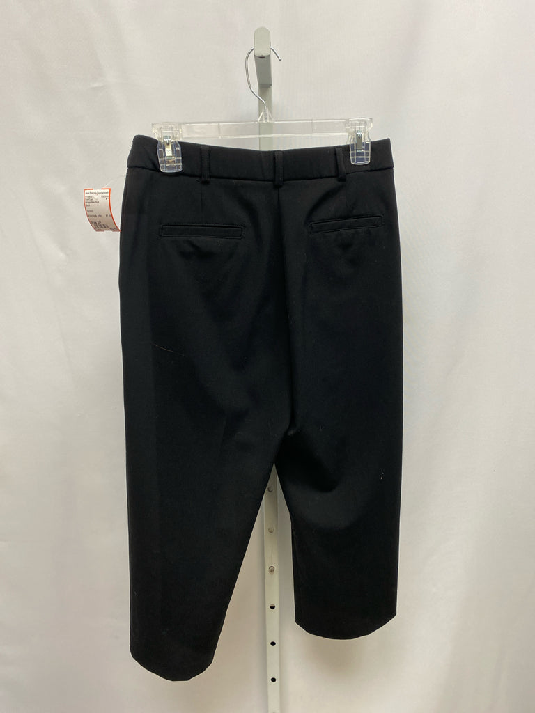 Briggs New York Size 6P Black Crop/Capri