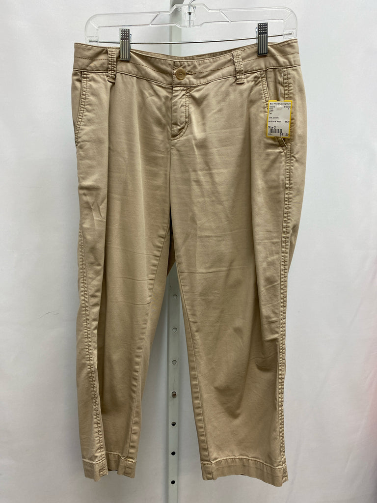 LOFT Size 2 Tan Pants