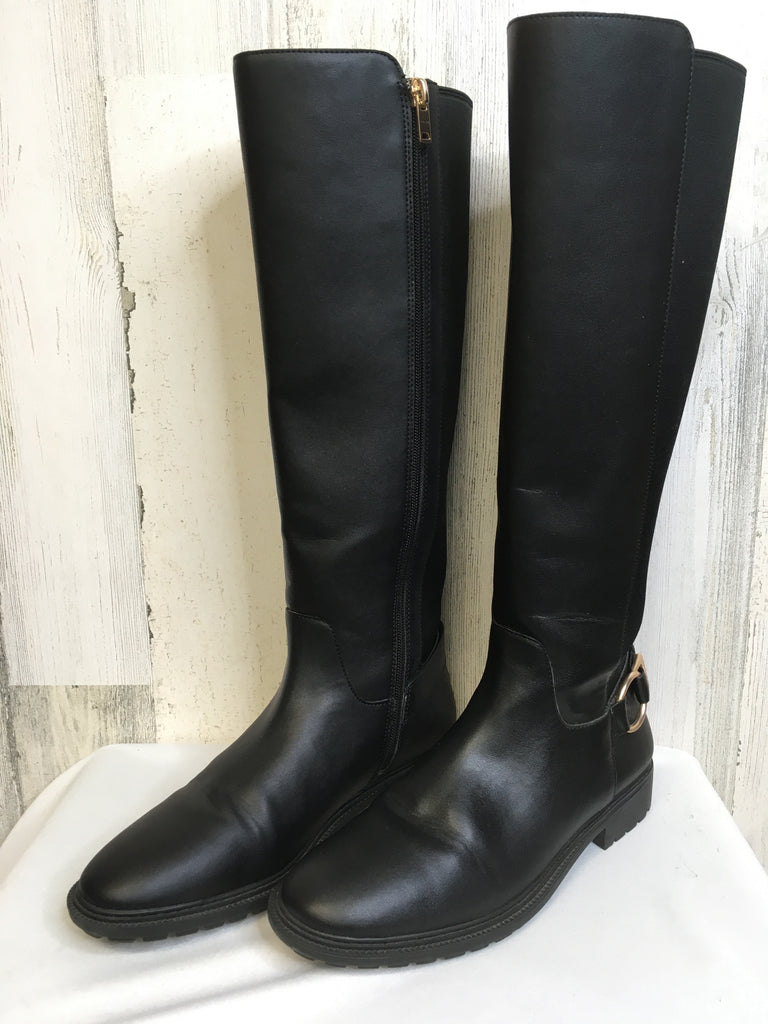 Coach Size 8 Black Designer Boots