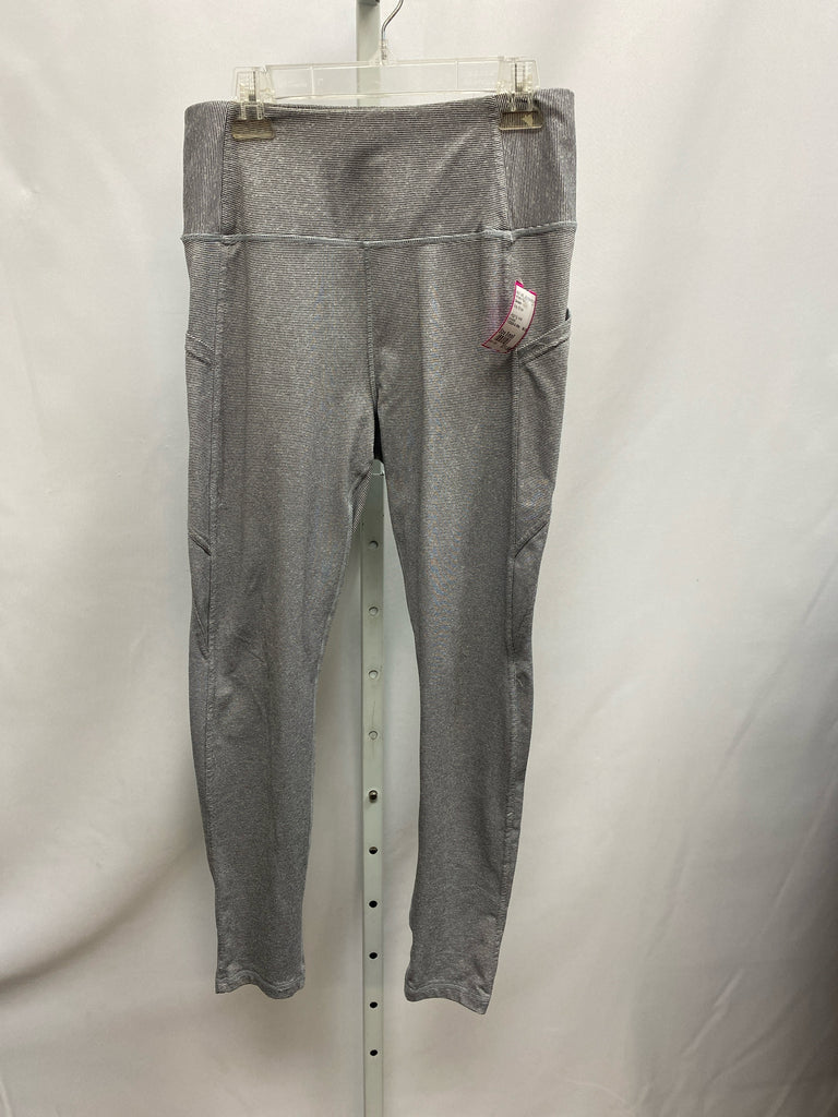 Danskin Gray Stripe Athletic Pant