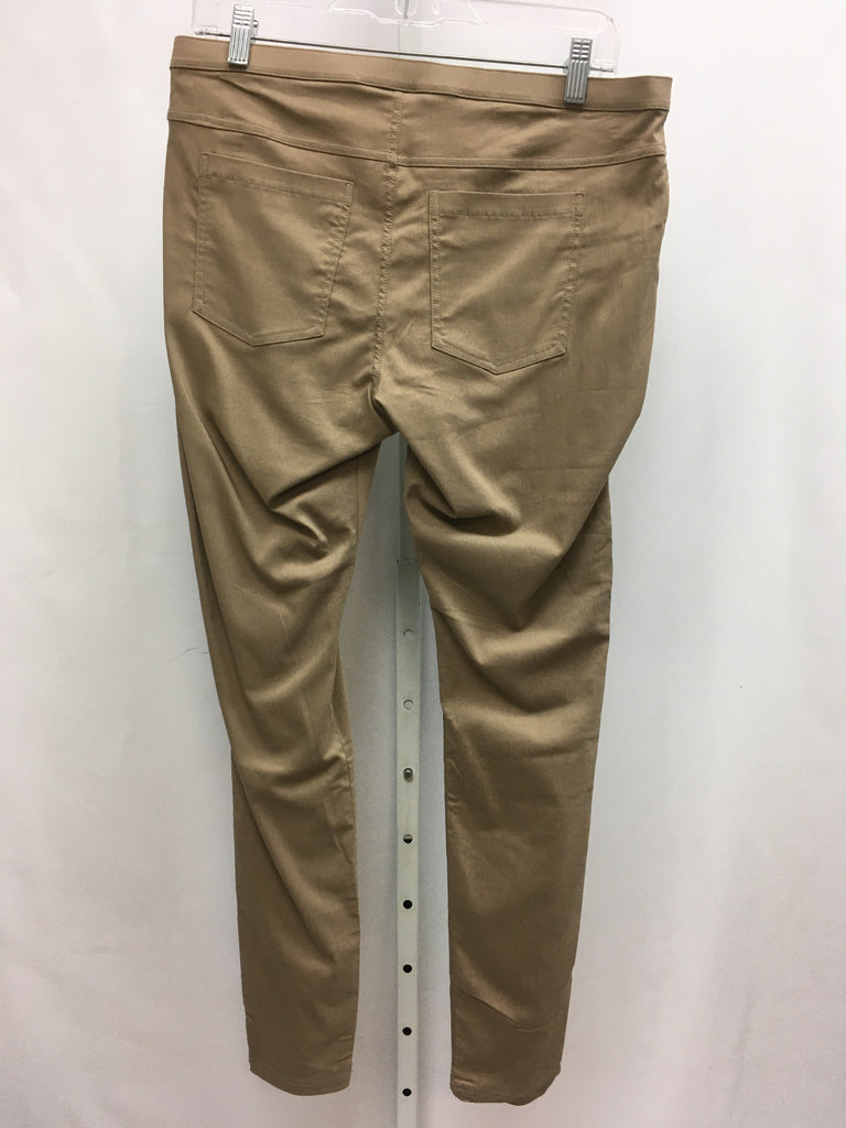 Hue Size Large Taupe Pants