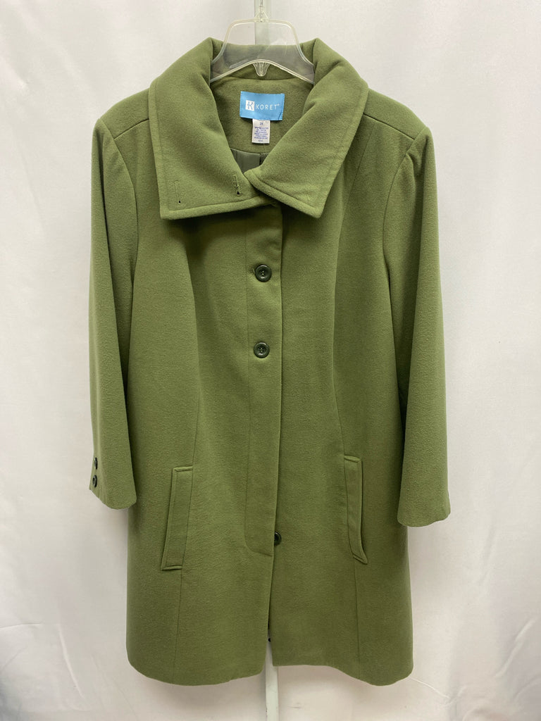 Size 2X Koret Green Apple Jacket/Outerwear