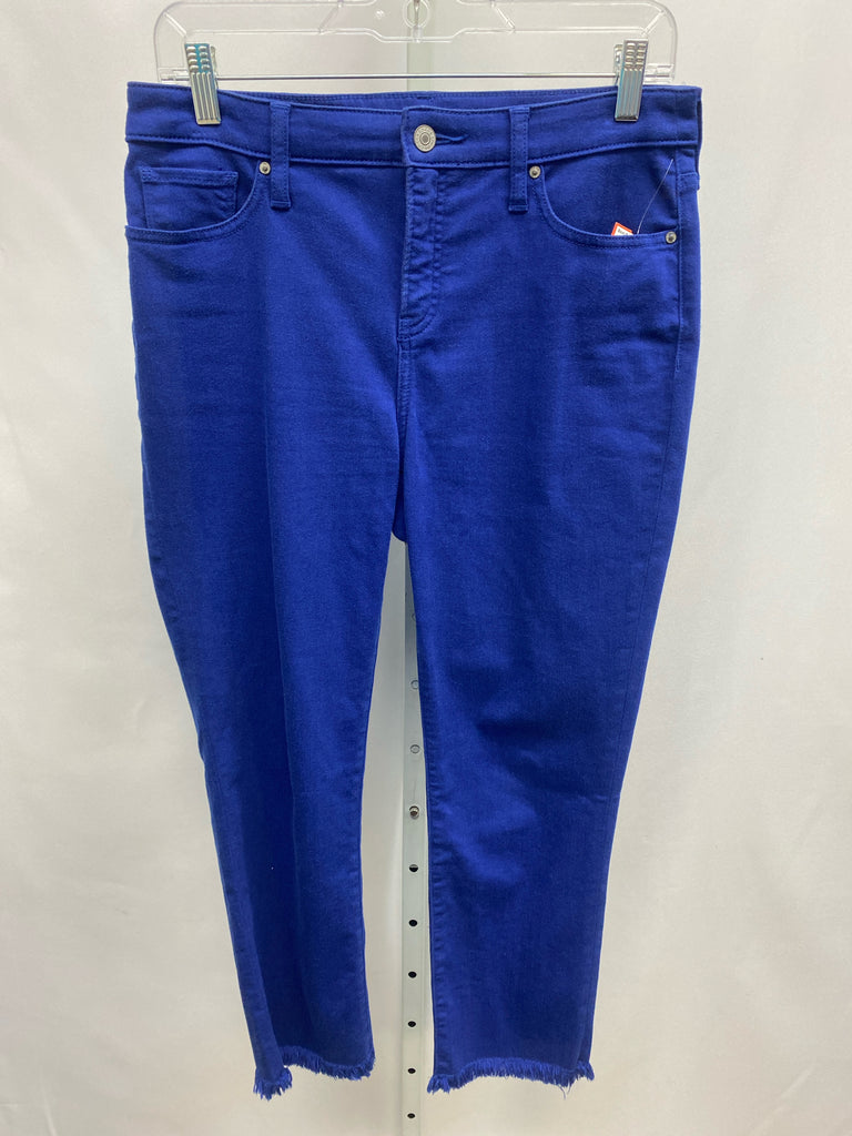 Chico's Size 4 Blue Crop/Capri