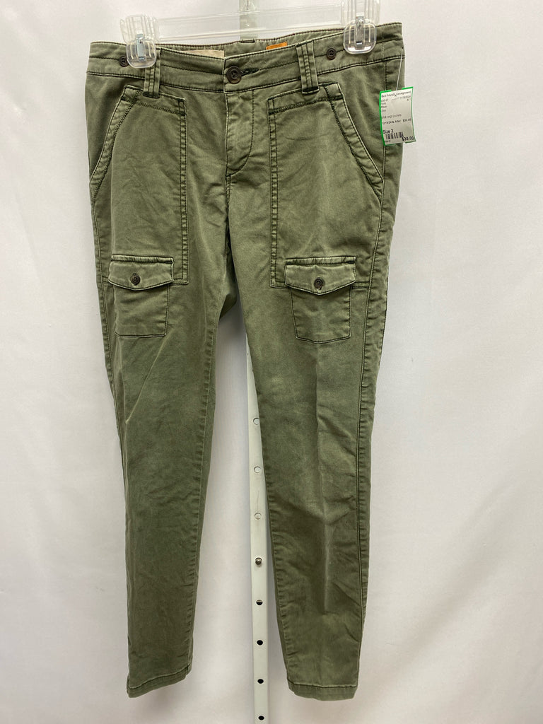 Pilcro Size 2 Olive Pants