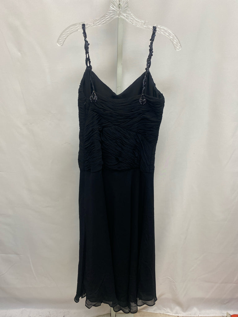 Size 4 Anne Klein Black Sleeveless Dress
