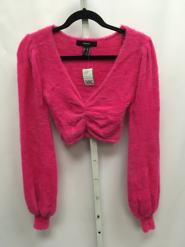 Forever 21 Hot Pink Junior Sweater