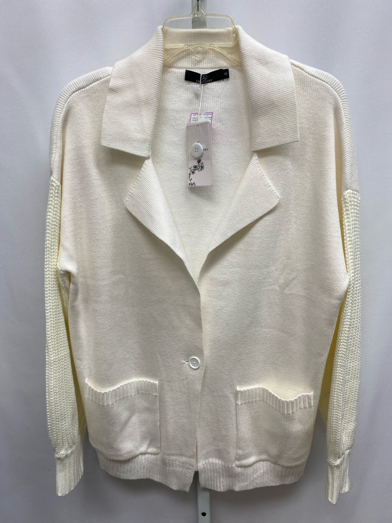 Size Small White Cardigan