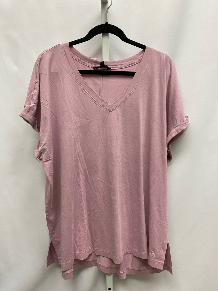 Banana Republic Size XXL Lilac Short Sleeve Top