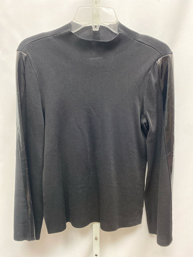 Inc Size Small Black Long Sleeve Top