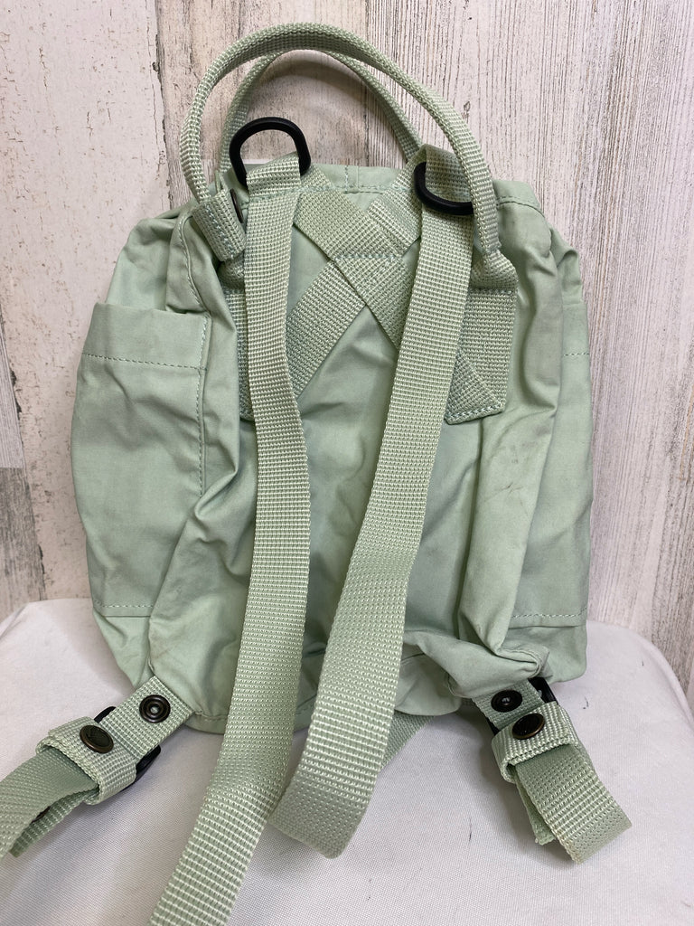 Fjallraven Mint Green Backpack
