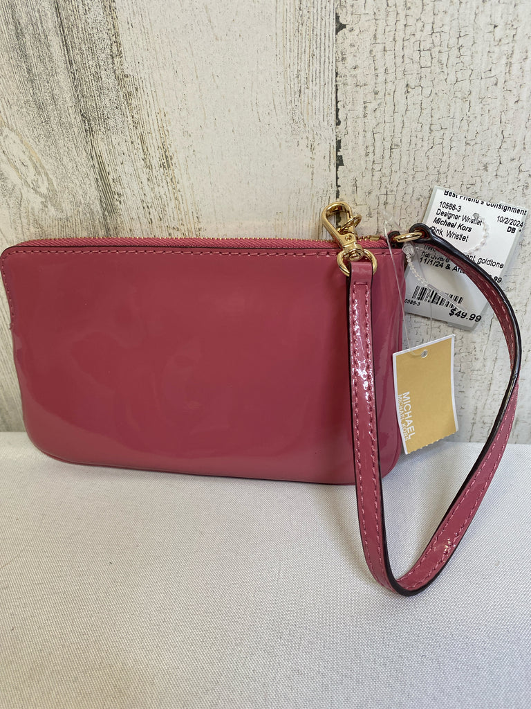 Michael Kors Pink Designer Wristlet