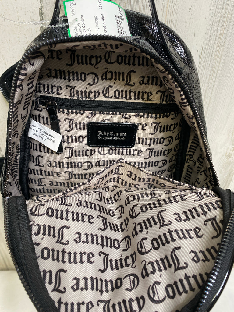 Juicy Couture Black Backpack