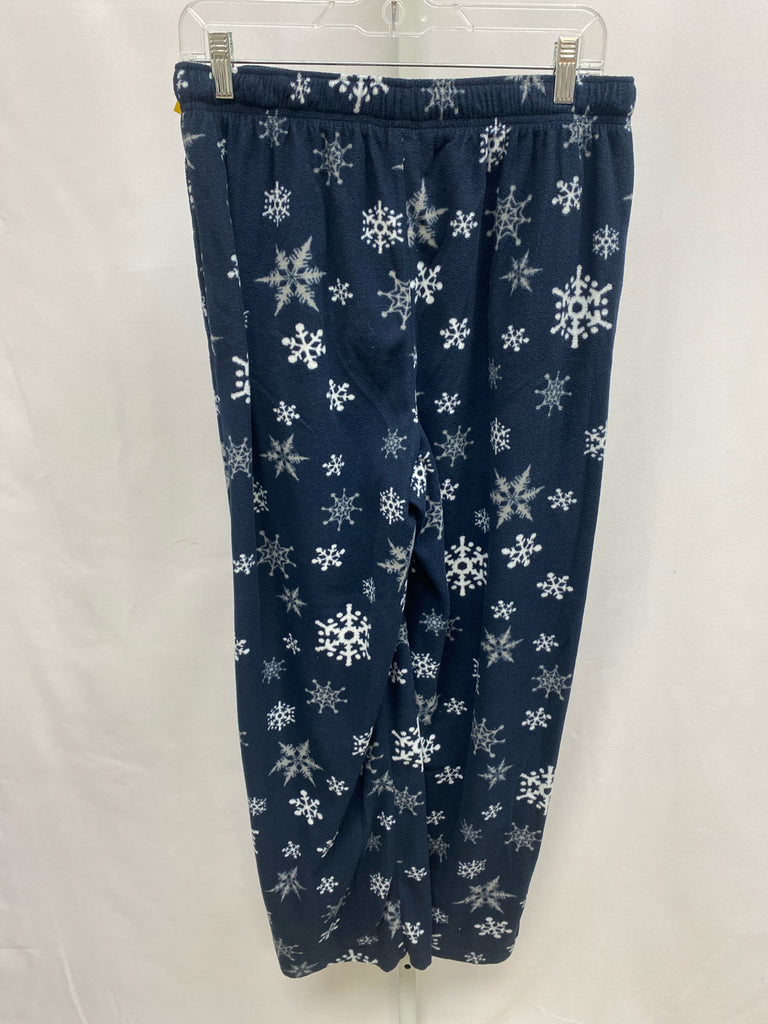 Size Medium Croft & Barrow Navy Print Pajamas